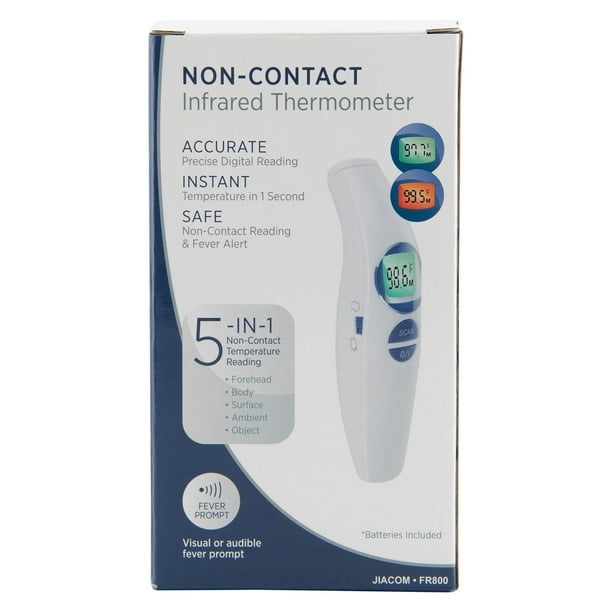 ILYO Infrared Thermometer Non-Contact Digital Thermometer for 0.5 Seconds Rapid Measurement with Fever Alarm Function with Thermometer Bracket Suitable for Subway Supermarket School Company ILYO Infrared Thermometer Non-Contact Digital Thermometer for 0.5 Seconds Rapid Measurement with Fever Alarm Function with Thermometer Bracket Suitable for Subway Supermarket School Company